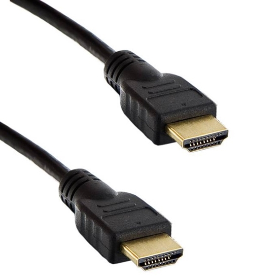 Picture of Riff HDMI Vads V1.4 Ar Internetu ar Filtru type A - 19/19 male/male Gold Platted 3m Melns (Bulk)