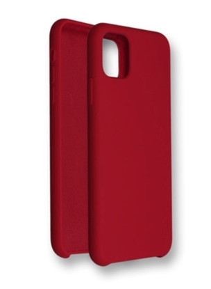 Attēls no Riff Plans & Miksts silikona aizmugures maks ar mikstu iekspusi prieks Iphone 11 (6,1") Red