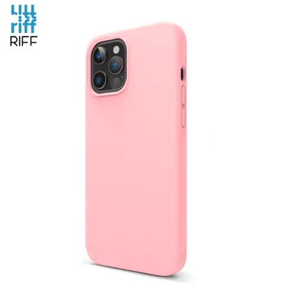 Изображение Riff Plāns & Mīksts silikona aizmugures maks ar mīkstu iekšpusi priekš Apple iPhone 11 Pink