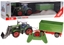 Изображение RoGer Farm Tractor with Trailer 1:28