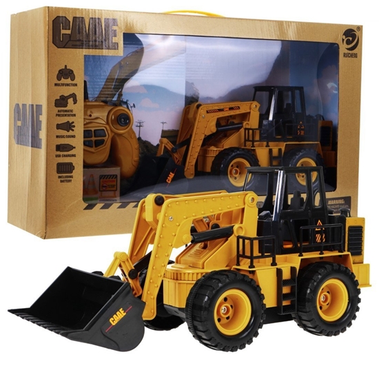 Изображение RoGer R/C Bulldozer Toy Car 2.4 GHz 1:24