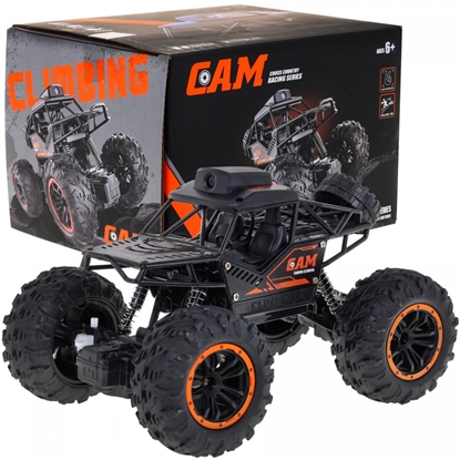 Attēls no RoGer R/C Crawler Cross Country Toy Car With Camera 1:18