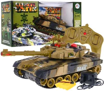 Picture of RoGer R/C Tank Desert Camouflage Toy Car 2.4 GHz