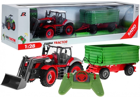 Picture of RoGer R/C Toy tractor with trailer