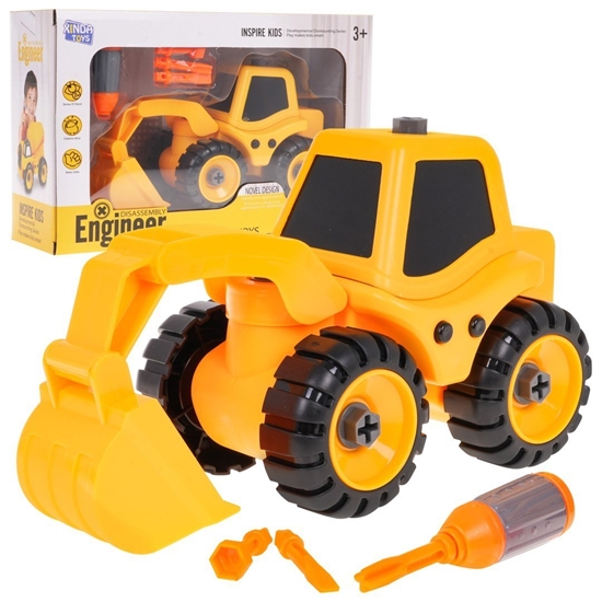 Picture of RoGer Toy Car Excavator Construction Vehicle