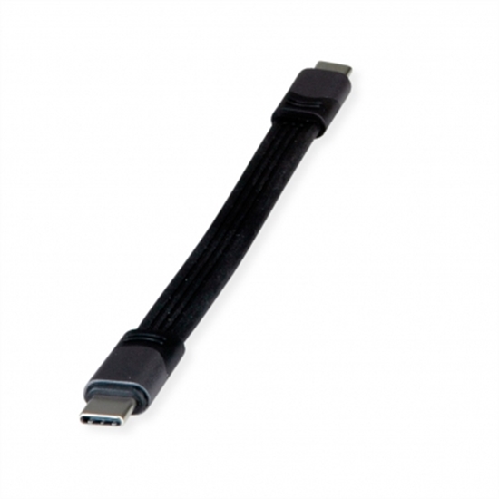 Picture of ROLINE USB4 Gen3x2 Cable, PD (Power Delivery) 20V5A, with Emark, C-C, M/M, black