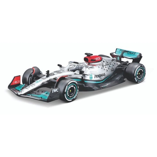 Picture of Rot. Auto Bburago 1:43 Mercedes-AMG Petronas F1 team W13 202