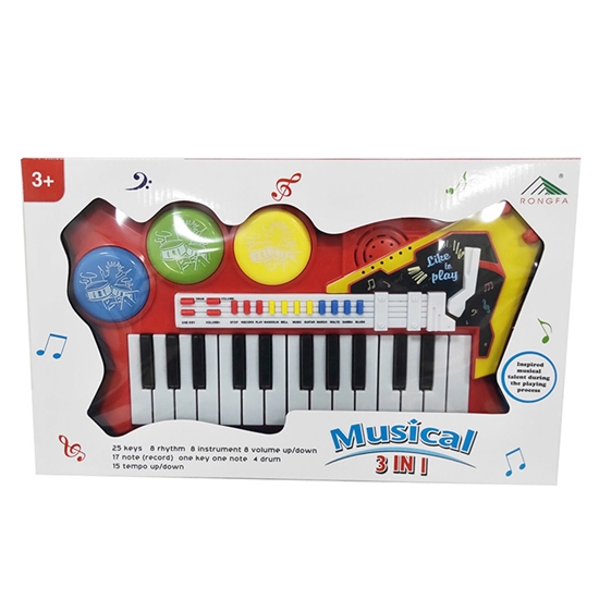 Изображение Rot. Klavieres Electronic Keyboard 3in1 05005B