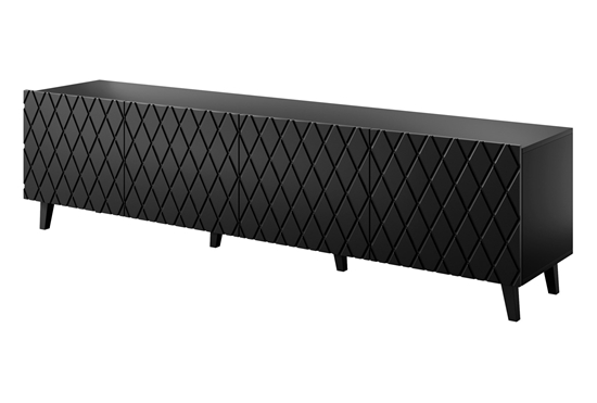 Picture of RTV cabinet ASTI 200x42x52 matte black