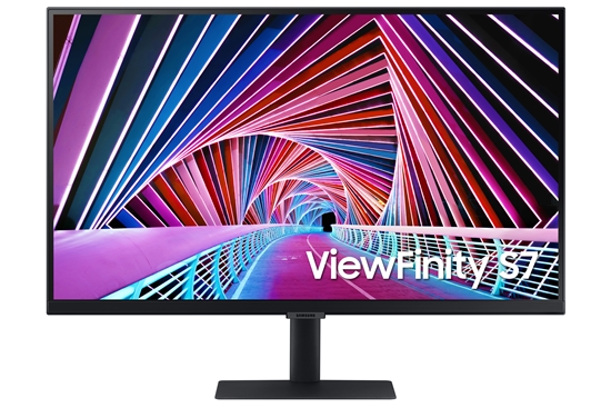 Picture of Samsung S27A704NWP computer monitor 68.6 cm (27") 3840 x 2160 pixels 4K Ultra HD LED Black