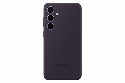 Attēls no Samsung Silicone Cover Galaxy S24+ - dark violet