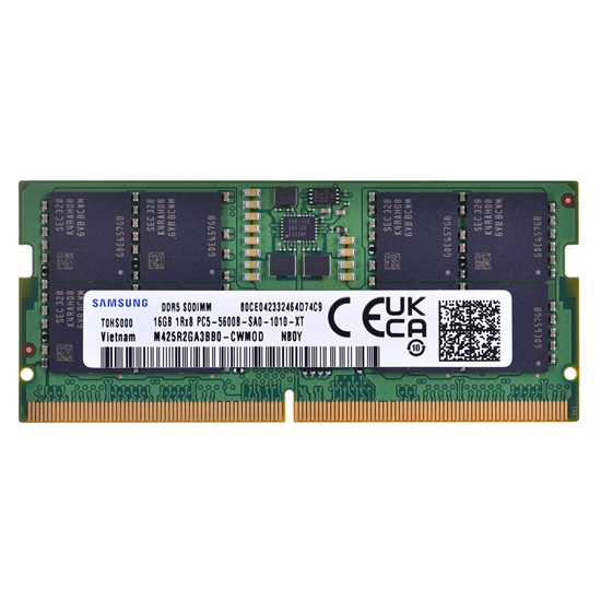 Изображение Samsung SO-DIMM 16GB DDR5 1Rx8 5600MHz PC5-44800 M425R2GA3BB0-CWM