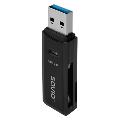 Attēls no SAVIO SD card reader, USB 3.0, AK-64