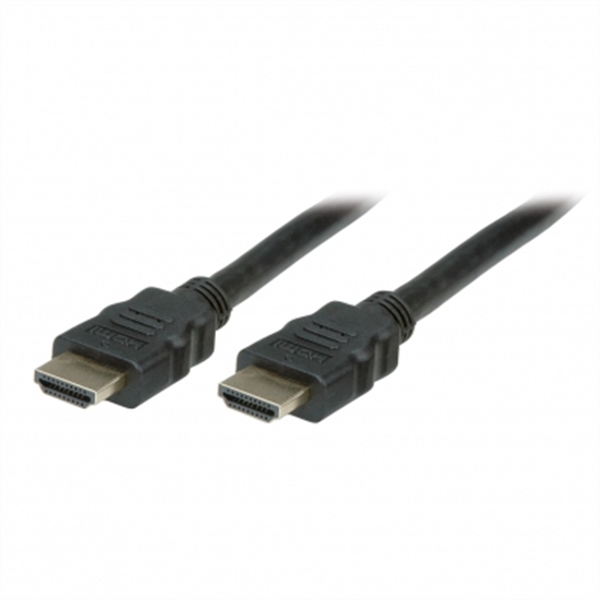 Picture of Secomp HDMI Ultra HD Cable + Ethernet, M/M, black, 1.0 m