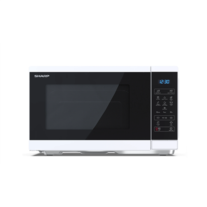 Attēls no Sharp | Microwave Oven | YC-MS252AE-W | Free standing | 25 L | 900 W | White