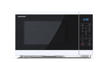 Attēls no Sharp | Microwave Oven | YC-MS252AE-W | Free standing | 25 L | 900 W | White