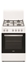 Picture of Simfer | Cooker | 4403SERBB | Hob type Gas | Oven type Electric | White | Width 50 cm | Electronic ignition | Depth 55 cm | 48 L