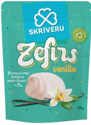 Изображение SKRĪVERU zefīrs ar vaniļas garšu 170g