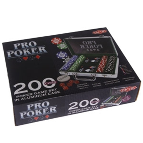 Изображение Spēle Pokers Pro 200 ar koferi