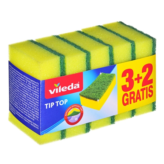 Изображение Sponge Scourer Vileda Tip-Top 5 pcs.