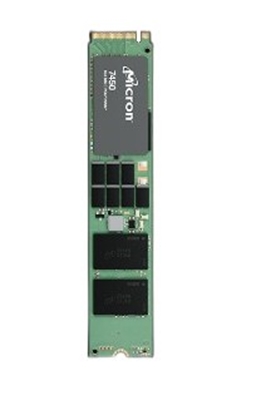 Attēls no SSD Micron 7450 PRO 1.92TB M.2 (22x110) NVMe PCI 4.0 MTFDKBG1T9TFR-1BC1ZABYYR (DWPD 1)