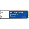 Picture of SSD|WESTERN DIGITAL|Blue SN580|1TB|M.2|PCIe Gen4|NVMe|TLC|Write speed 4150 MBytes/sec|Read speed 4150 MBytes/sec|2.38mm|TBW 600 TB|MTBF 1500000 hours|WDS100T3B0E