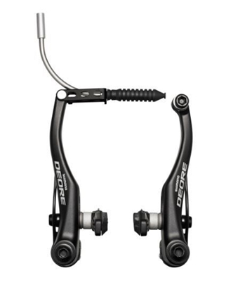 Изображение Stabdžiai Shimano V­Brake Front Black BR­T610 Deore w/S70C