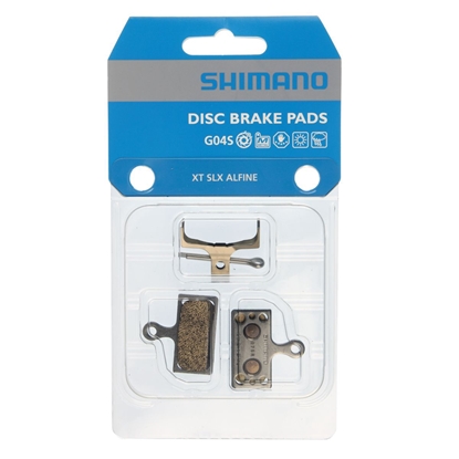 Изображение Stabdžių kaladėlės Shimano Metal G04S Incl Spring/Split Pin