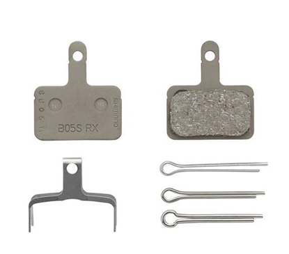 Picture of Stabdžių kaladėlės Shimano Resin B05S Incl Spring/Split EBPB05SRXA