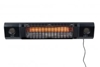 Picture of SUNRED | Heater | SOUND-2000W, Sun and Sound Ultra Wall | Infrared | 2000 W | Black | IP54