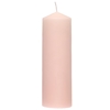Изображение Svece stabs Polar Pillar candle light pink 8x25 cm