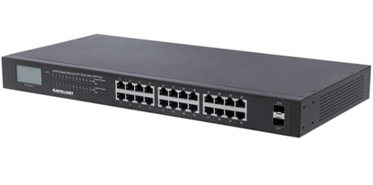 Picture of INTELLINET PoE+ Switch 24-Port Gigabit mit 2 SFP-Ports 370W