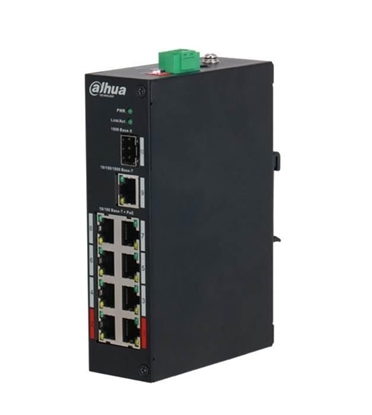 Attēls no Switch|DAHUA|PFS3110-8ET-96-V2|PoE ports 8|96 Watts|DH-PFS3110-8ET-96-V2