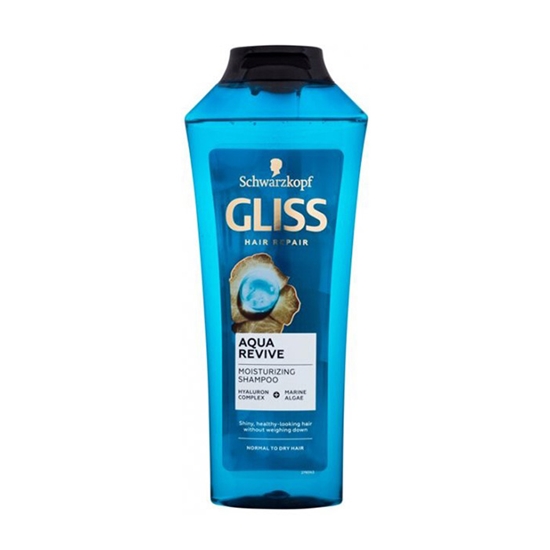 Изображение Šampūns Gliss Aqua Revive, 400ml