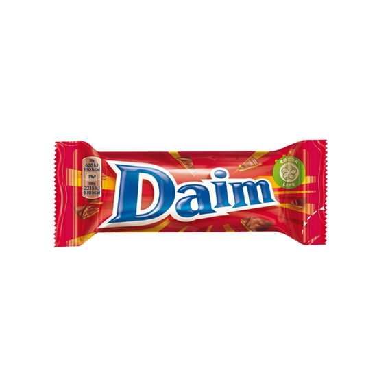 Изображение Šokolādes batoniņš DAIM SINGLE, 28 g