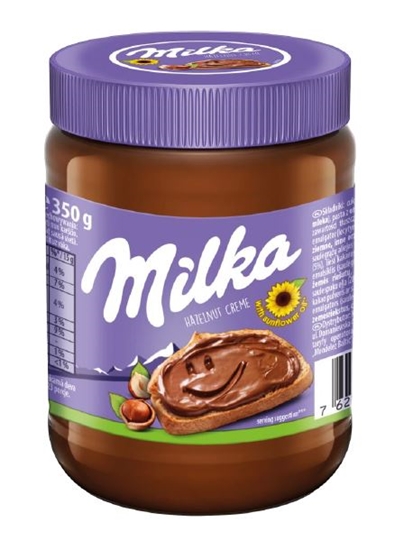 Изображение Šokolādes krēms MILKA lazdu riekstu 350g