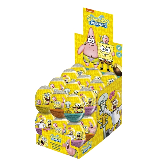 Изображение Šokolādes ola SPONGEBOB Surprise, 20g