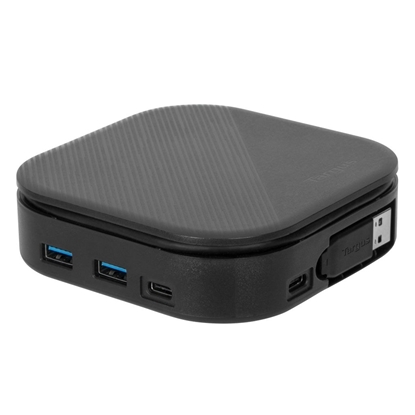 Picture of Targus DOCK116GLZ laptop dock/port replicator Wired USB 3.2 Gen 2 (3.1 Gen 2) Type-C Black