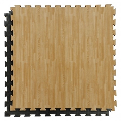 Attēls no Tatami Tatamix EVA W20P 100x100x2cm (medžio/juoda)