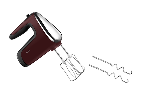 Picture of Tefal Powermix Silence HT6525 Hand mixer 500 W Red