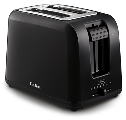 Изображение Tefal TT1A18 7 2 slice(s) 800 W Black, Stainless steel