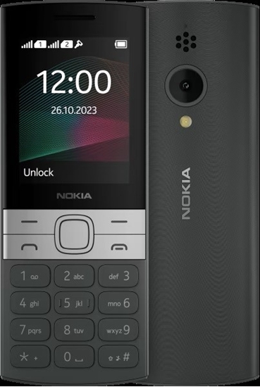 Изображение Telefon komórkowy Nokia Telefon 150 2023 TA-1582 DS PL Czarny