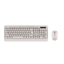 Attēls no Tellur Green Wireless Keyboard and Mouse Nano Recever Creame