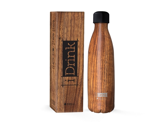 Picture of Termosa pudele Itotal Wood, 500ml