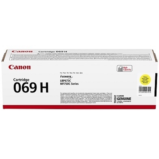 Picture of Canon Cartridge 069H Yellow Gelb (5095C004)