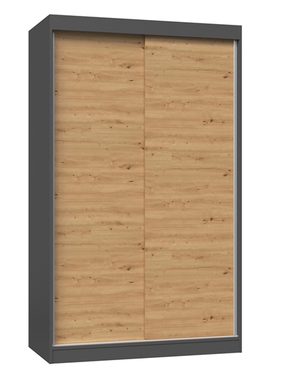 Изображение Topeshop IGA 120 ANT/ART B bedroom wardrobe/closet 7 shelves 2 door(s)