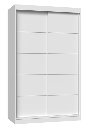 Изображение Topeshop IGA 120 BIEL C KPL bedroom wardrobe/closet 7 shelves 2 door(s) White