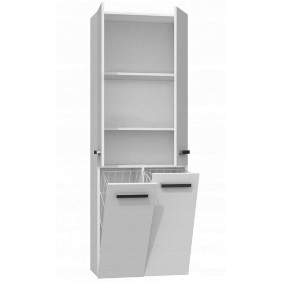 Изображение Topeshop NEL 2K DD BIEL bathroom storage cabinet White