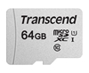 Picture of Transcend microSDXC 300S-A  64GB Class 10 UHS-I U1