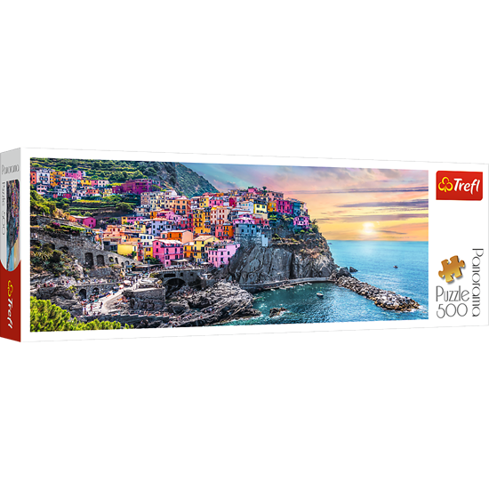 Picture of Panoraminė dėlionė TREFL „Vernazza Italija“, 500 det.